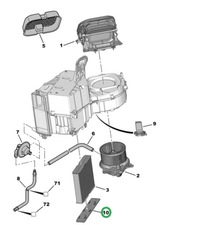 фото thumb №7, Заглушка фильтра кабины berlingo partner 1996-