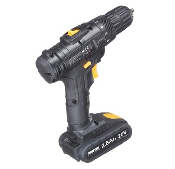 АККУМУЛЯТОРНАЯ Дрель-шуруповёрт 20 В 2x2,8 Ач, БИТЫ DEWALT, 32 ПРЕДМЕТА В КОРОБКЕ, 32 ПРЕДМЕТА