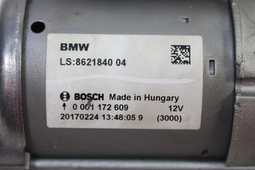 фото thumb №8, Bmw 6 gran tourer g32 стартер bosch 8621840 jv61 540xia ll 250 kw 340 ps