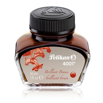 Atrament Tusz Pelikan Do Pióra 4001 30ml Brązowy