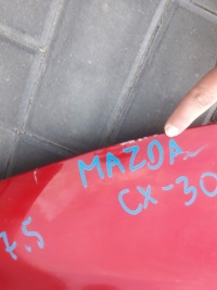 фото thumb №5, Mazda cx3 cx 3 капот кришка перед ładna оригінал колір 41v