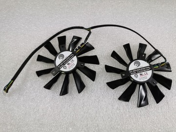 2 вентилятора MSI GTX 960 970 980 980Ti 95 мм