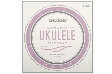 D'ADDARIO EJ87C струны для концертной укулеле, оригинальные
