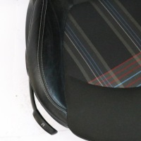 Mini paceman r61 сидіння sport комплект шкіра матеріал чорний hot cross Доставка, фото thumb