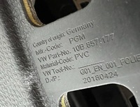 фото thumb №6, Vw id.3 id3 10b панель роздавальна консоль гарна 10b857177