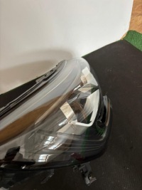 фото thumb №7, Лампа права фара renault megane звичайна + довгий led демонтаж комплектна