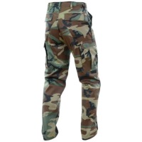 МУЖСКИЕ БОЕВЫЕ БРЮКИ MILITARY RUGGED M65 BDU T/C MIL-TEC WOODLAND M