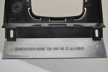 фото thumb №11, Mercedes w123 туннель средний накладка рычаг переключения передач