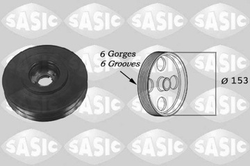 фото thumb №2, 2150011 sasic колесо ременное вала fiat ducato