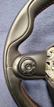 фото thumb №6, Mini jcw john cooper works f54 f55 f56 f60 руль кожа красная nić