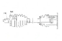 фото thumb №1, Приводной вал npw-au-029 nty