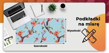 Podkładka ochronna na blat szkolna Kwitnące drzewo