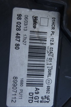 фото thumb №6, Лампа peugeot 208 gt gti h7+h7+led правая европа