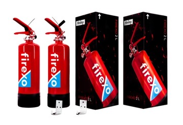 2x 2-литровых огнетушителя Firexo — двойная эффективность, на которую можно рассчитывать!