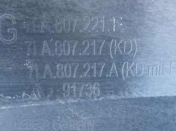 фото thumb №11, Vw t6 рестайлинг 7la бампер переднее перед