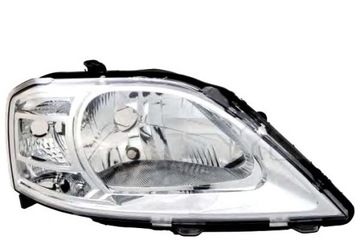 фото thumb №2, Фара h4 механический цвет вкладыш: хромированный