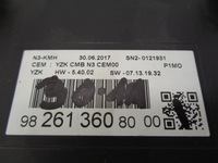 фото thumb №9, Opel crossland x лічильник прилади europa дизель