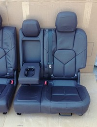 фото thumb №13, Porsche cayenne 7p5 lift заднє сидіння задня обшивка двері перед задня тунель ідеальний стан коричневий