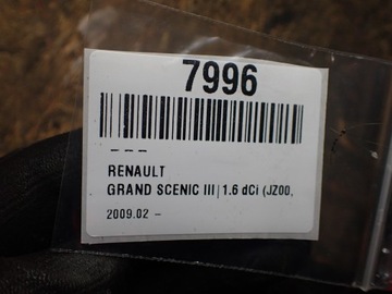 фото thumb №8, Труба інтеркулер renault grand scenic iii 11r 1.6 dci 165761844r 7996