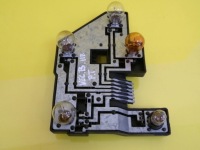 Вкладиш лампи правий задній opel vectra b 90568049 nr907 Зі Шроту, фото thumb