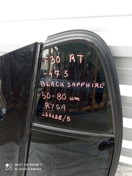 фото thumb №7, Дверь правые зад bmw f30 475 чёрный sapphire металлик