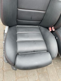 фото thumb №8, Сиденья сиденье левый правые диван bmw e36 cabrio кожа чёрный obszyte