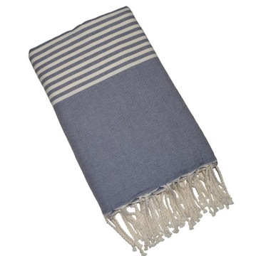 NARZUTA orientalna XXL kapa FOUTA bawełna etno boho 300 x190