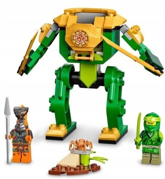 LEGO NINJAGO 71757 МЕХ НИНДЗЯ ЛЛОЙДА. Кирпичи