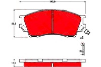 фото thumb №2, Тормозные колодки тормозные mazda перед xedos-9 trw