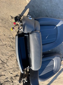 фото thumb №14, Сидіння диван шкіра чорні електричні вентильовані підігрів a7 4g