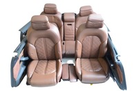 фото thumb №1, Audi a8 4h d4 комплект сидінь шкіра коричневий elekrtyka