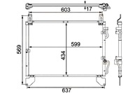 фото thumb №1, Hella конденсатор радіатор кондиціонера 6840008002