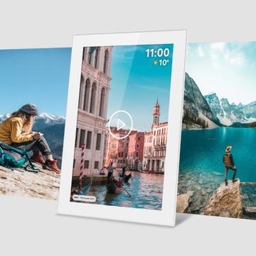 ЦИФРОВАЯ ФОТОРАМКА KRUGER&MATZ РАМОЧНАЯ ПАНЕЛЬ 10,1 ДЮЙМА WI-FI ANDROID
