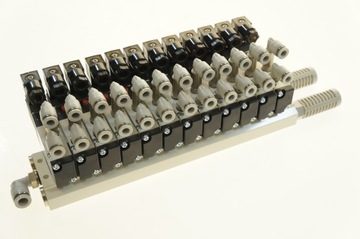 Wyspa 12 zaworowa AIRTAC Seria 100 5/2 - 1/8 - 12 V - 24V - 230 V