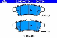 фото thumb №1, Тормозные колодки ham. nissan navara 2005-, pathfinder 2005-