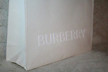 BURBERRY TORBA TOTE BAG BIAŁA NOWA