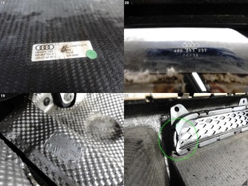 фото thumb №10, Audi r8 4s0 ii 15-19 карбон бампер + спойлер диффузор + wydechy зад задний