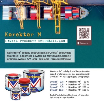 Краска универсальная CYNKAL 10L CHERRY MIOX