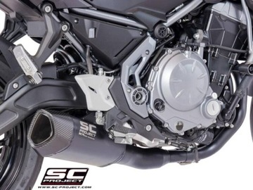 Выхлопная система SC-Project SC1-R GT Matt Black Kawasaki NINJA 650 (2020)