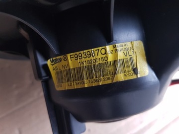 фото thumb №10, Повітродувка повітропровід + резистор / seat leon ii vw golf v audi a3 8p / перевірена