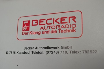 фото thumb №10, Mercedes w126 радіопрогравач becker grand prix