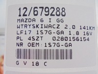 фото thumb №8, Mazda 6 i gg форсунки 1s7g-ga 1,8 16v kpl 3szt.