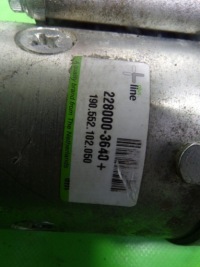 фото thumb №6, Toyota previa ii 2.0 d4d 116km стартер 2280003640