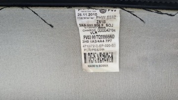 фото thumb №10, Vw passat b7 10-14r обшивка матеріал сидіння праві перед килимок нагрівальна