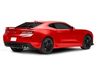 фото thumb №11, Жалюзи стекло шторка чёрный mat camaro 2016-2022