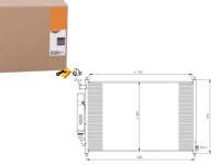 фото thumb №1, Nrf конденсатор кондиціонера honda fr-v 05-