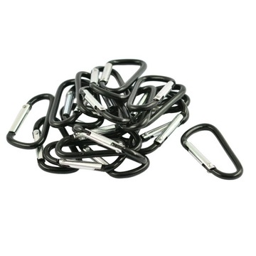 КАРАБИН SURVIVAL EDC SHAKEL ЧЕРНЫЙ