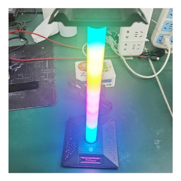 ПОДСТАВКА ДЛЯ ИГРОВЫХ НАУШНИКОВ НАСТОЛЬНЫЙ ДЕРЖАТЕЛЬ С RGB СВЕТОДИОДОМ УКРАШЕНИЕ 10 РЕЖИМОВ