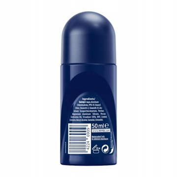 NIVEA MEN Dry Impact Antyperspirant męski w kulce pod pachę roll-on 50ml