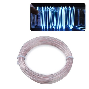 ВОЛОКОННО-ОПТИЧЕСКАЯ СВЕТОДИОДНАЯ ЛЕНТА 3M EL WIRE
